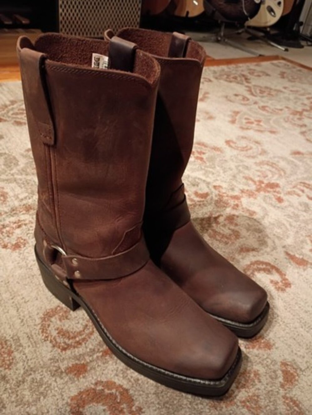 Durango Crossroads Harness Boots, Brown, Size 11